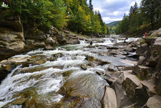 Яремче водоспад Пробій