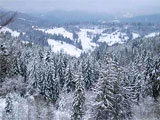 Oriavchyk. Zveniv, Myta. The Carpathians. Ski resorts