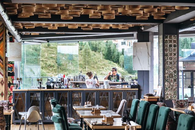 Буковель ресторан Гора